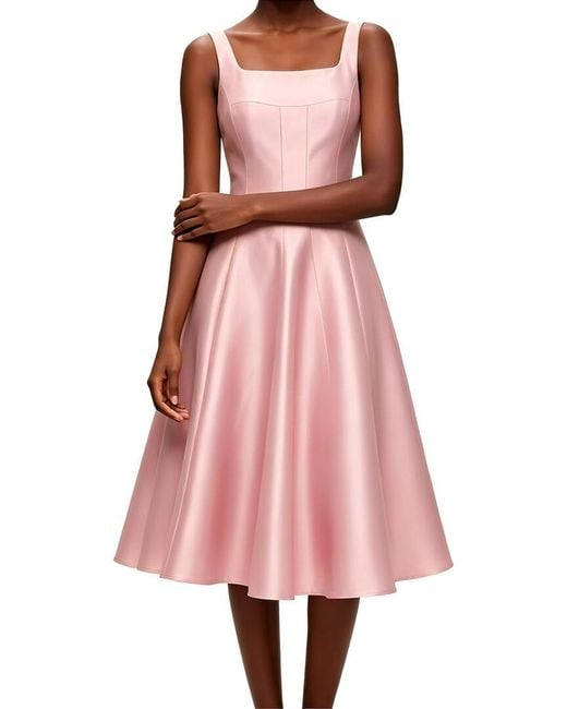 Linda Charm Pink Mini Dress