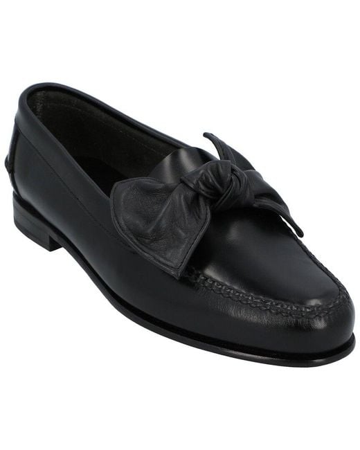 Hereu Black Corbati Leather Loafer