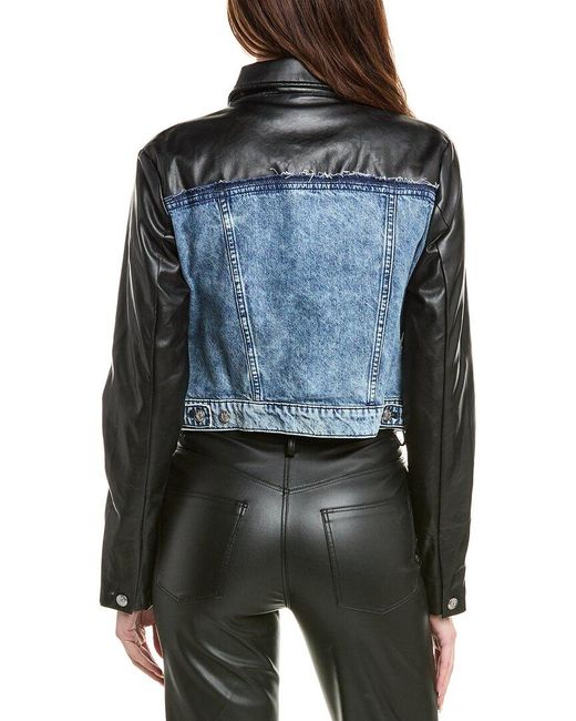 Rag & Bone Gray Alexa Combo Jacket