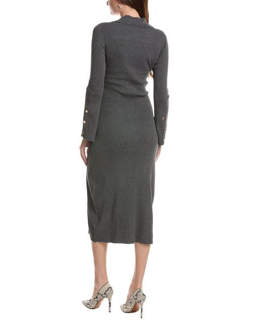 Julia Jordan Black Midi Dress