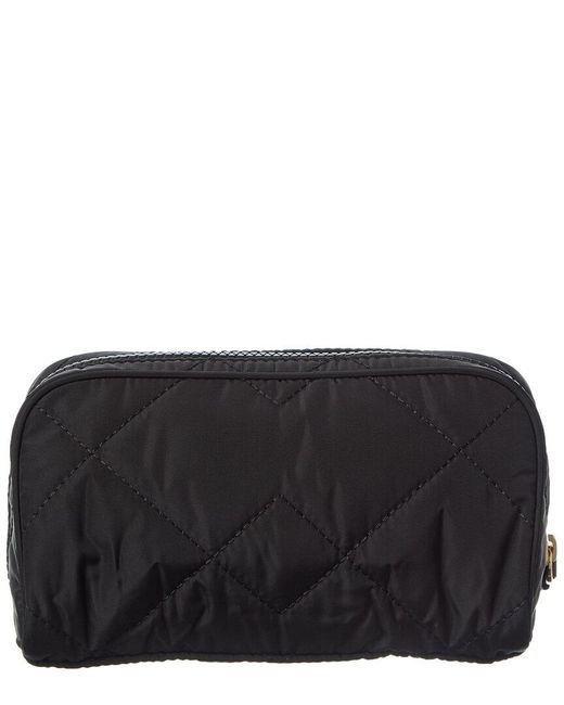 Marc Jacobs Black Quilted Slg Cosmetic Case