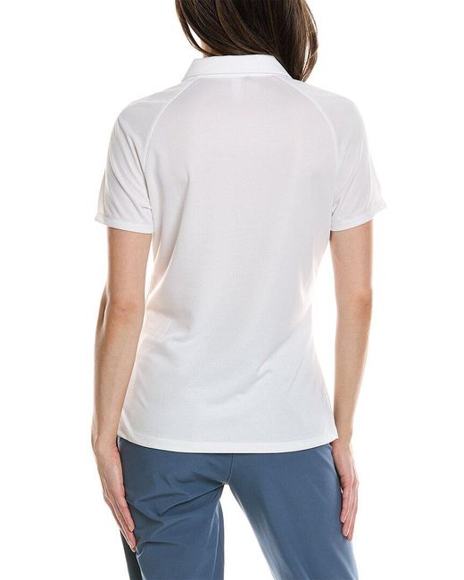 Adidas White Ult Heat.rdy Polo Shirt
