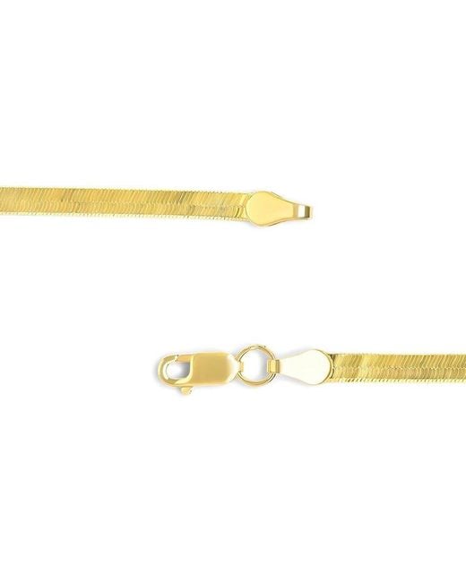 Haus of Brilliance Metallic 14K Chain Necklace for men