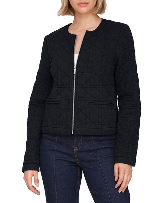 Bagatelle Blue Quilted Jacket
