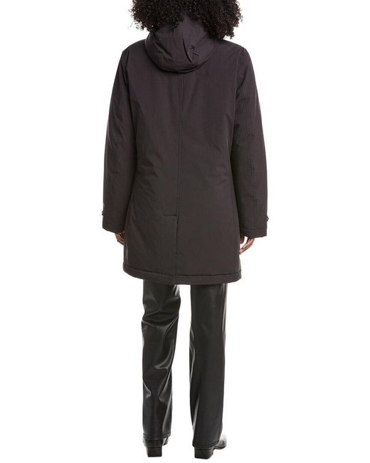 Woolrich Black 2-In-1 Car Coat