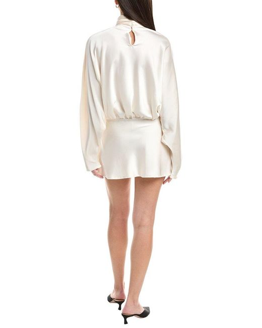 To My Lovers White Mini Dress
