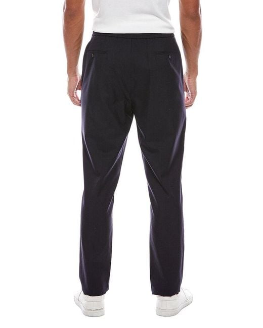 Officine Generale Black Officine Generale Drew Pant for men