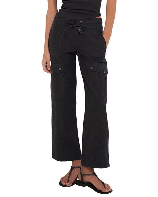 Free People Black Park Ave Pant