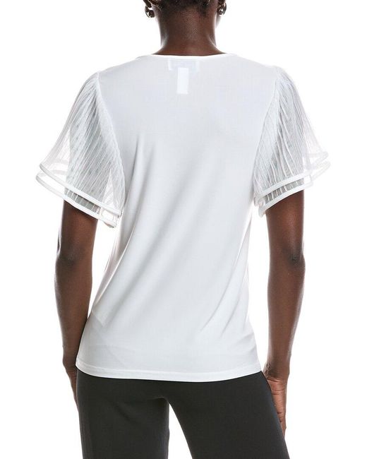 Joseph Ribkoff White Blouse