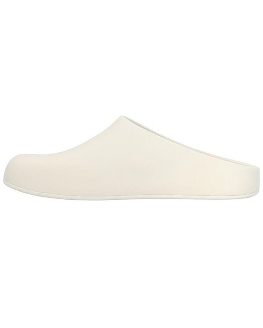 Balenciaga White Pool Closed Mule for men