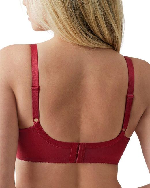 Wacoal Red Retro Chic Underwire Bra