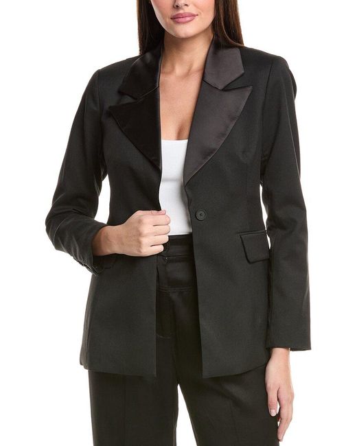 AllSaints Black Sister Blazer
