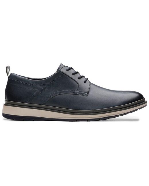 Clarks Black Chantry Lo Leather Shoe for men