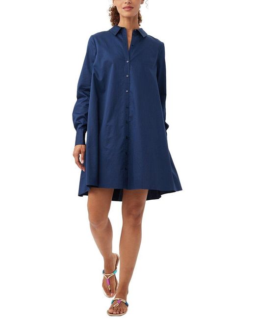 Trina Turk Blue Tulla Dress