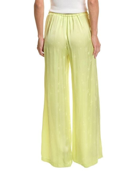 Forte_forte Yellow Textured Pant