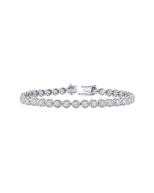 Sabrina Designs White 14k 1.84 Ct. Tw. Diamond Tennis Bracelet