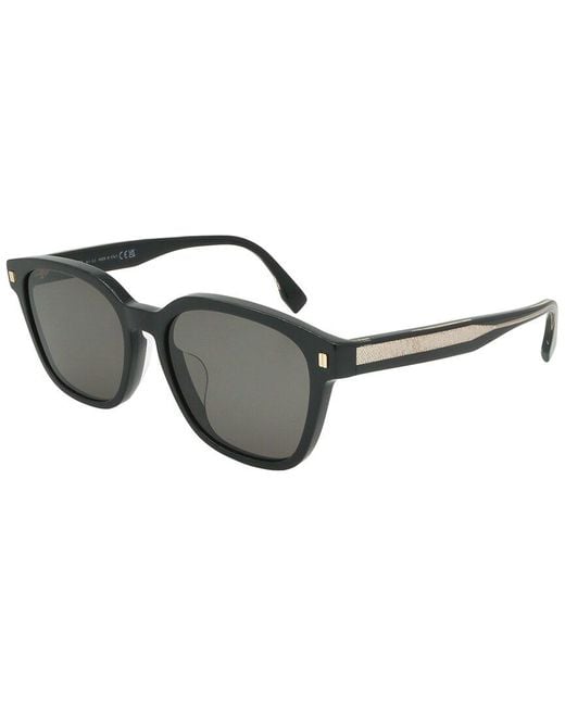 Fendi Black 40001U 55Mm Sunglasses