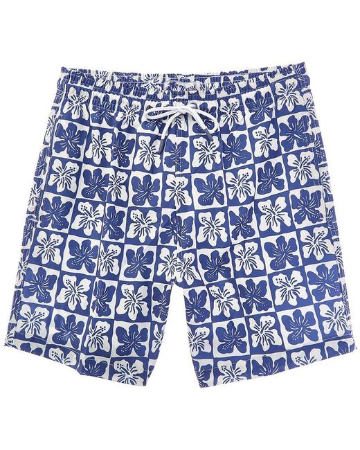 Trunks Surf & Swim Blue Sano Swim Trunk for men