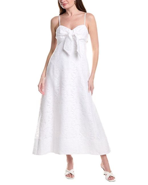 Lilly Pulitzer White Lily Pulitzer Sarahlynne Maxi Dress