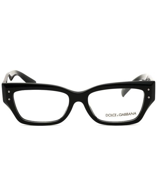 Dolce & Gabbana Black 53Mm Optical Frames