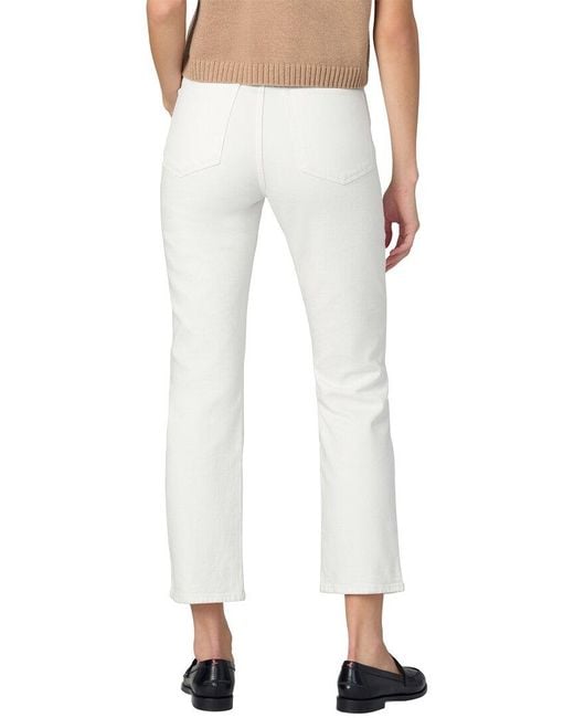 Joe's Jeans White The Margot Slim Ankle Jean
