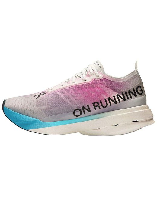 On Shoes Blue Cloudboom Strike Sneaker