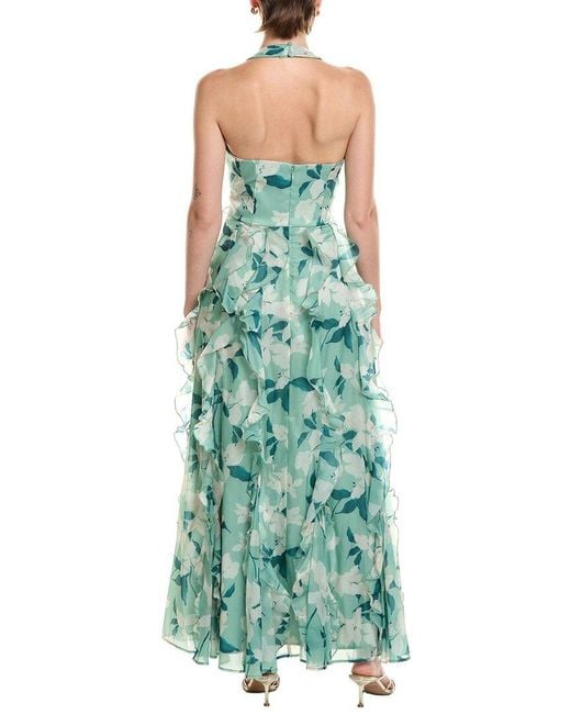 Hutch Green Loulou Maxi Dress