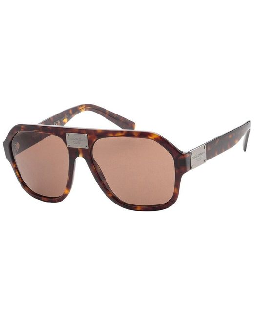 Dolce & Gabbana Pink Dg4433 58mm Sunglasses for men
