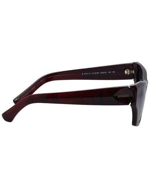 Burberry Black 52Mm Sunglasses