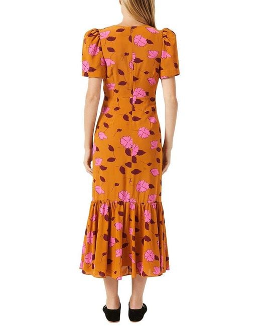 RHODE Orange Anton Dress
