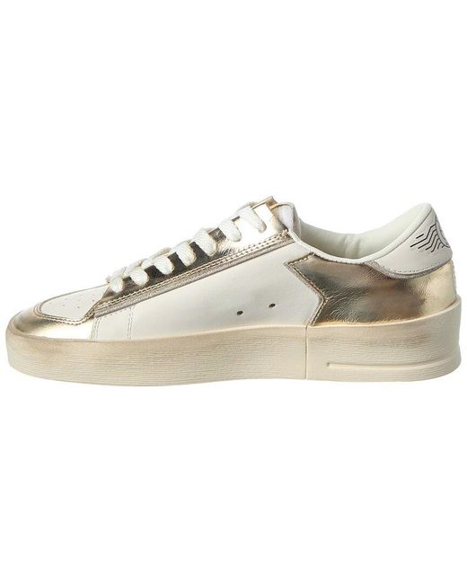 Golden Goose Deluxe Brand White Stardan Leather Sneaker