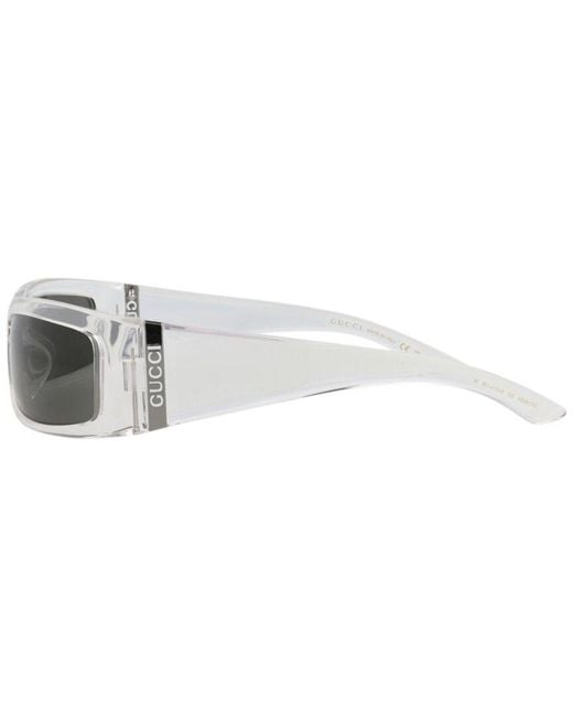 Gucci White Gg1492Sa 64Mm Sunglasses for men