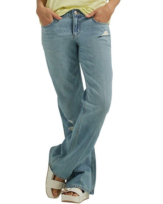 Lee Jeans Blue Pure Tundra Dx Low Rise Bootcut Jean Jean