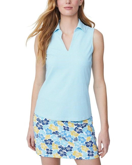 J.McLaughlin Blue Aida Top