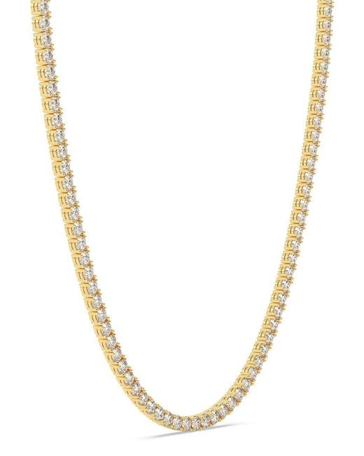 Lab Grown Diamonds Metallic 14K 5.00 Ct. Tw. Lab-Grown Diamond Necklace