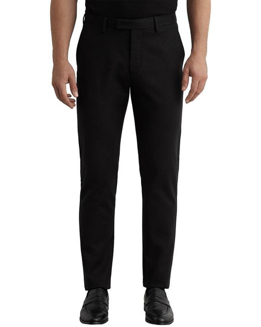 Reiss Black Eastbury Casual Trouser for men