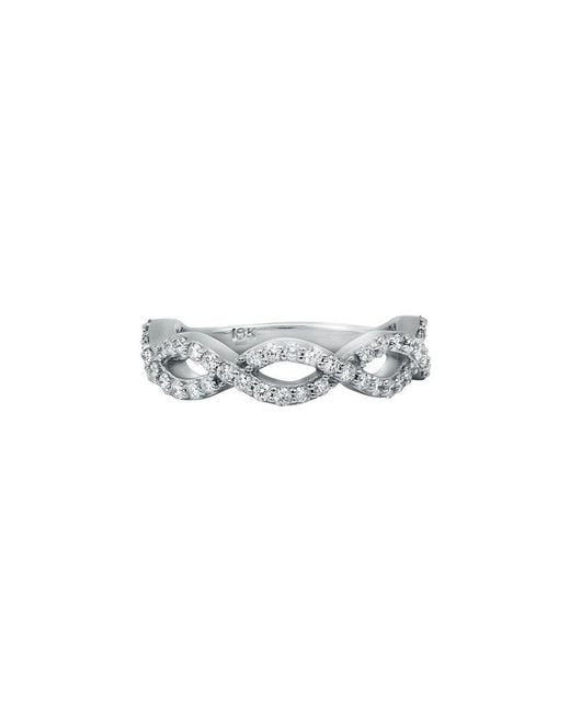 Diana M White Fine Jewelry 18k 0.40 Ct. Tw. Diamond Eternity Ring