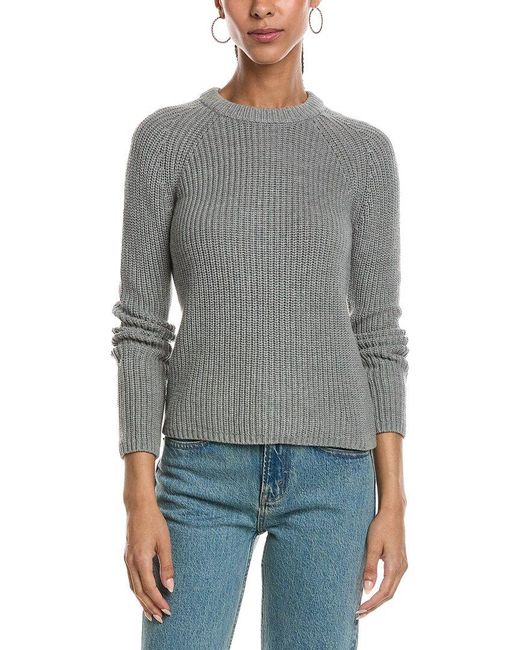 525 America Gray Pullover Sweater