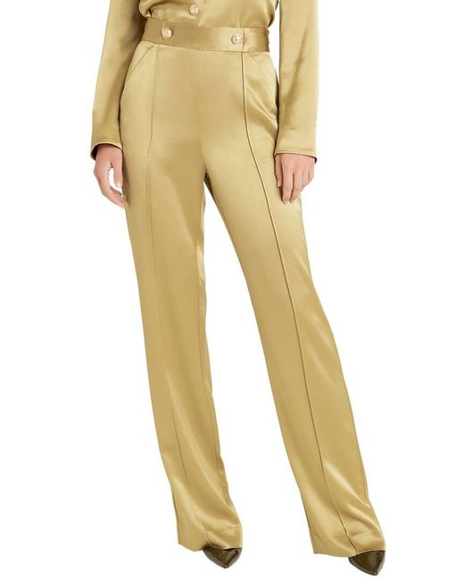 Cinq À Sept Yellow Rainer Pant