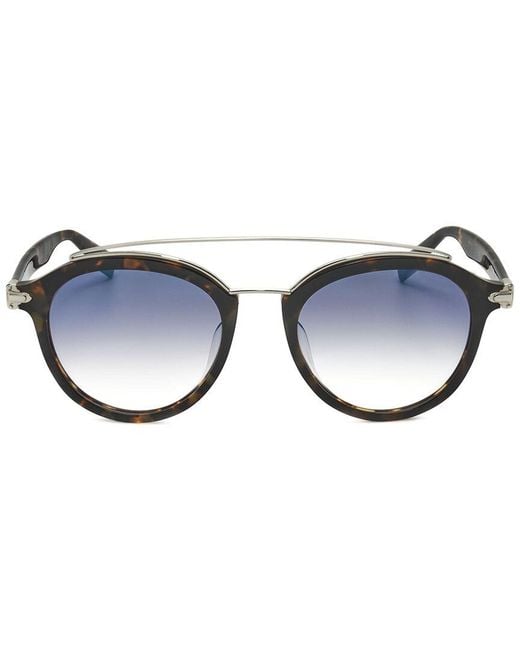 Trussardi Blue Str339f 722b 52mm Sunglasses