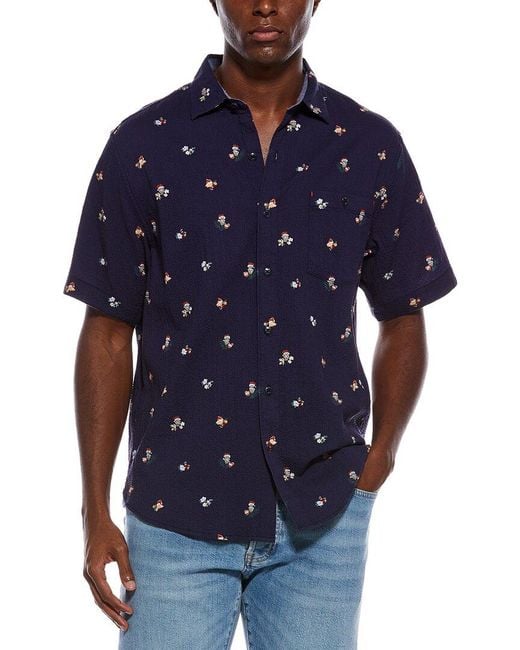 Tommy Bahama Blue Nova Wave Merry Cocktails Shirt for men