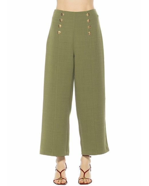 Alexia Admor Green Amari Pants