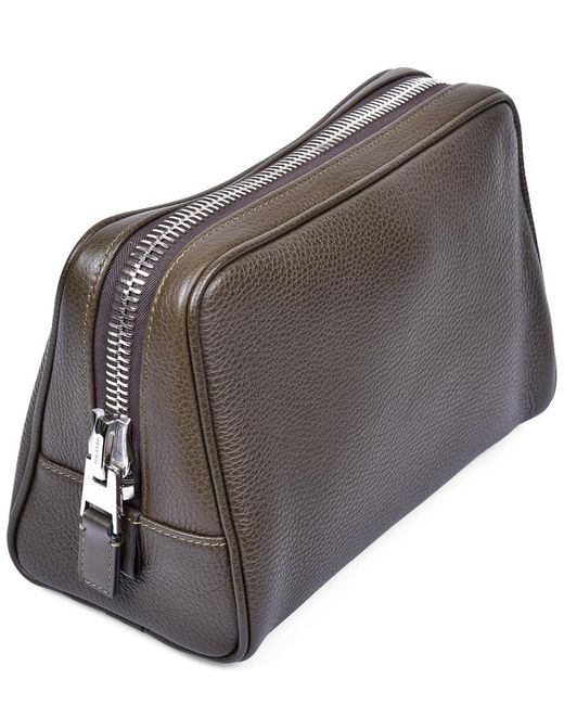 Tom Ford Leather Dopp Kit in Brown for Men | Lyst UK