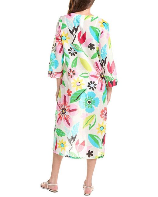 Kate Spade White V-Neck Cover-Up