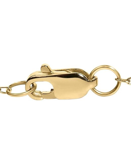 Haus of Brilliance Metallic 14K 0.50 Ct. Tw. Lab-Grown Diamond Station Bracelet