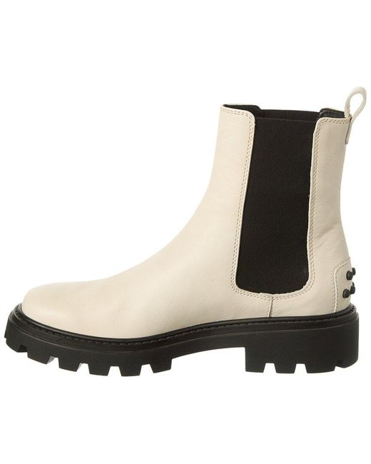 Tod's Black Tods Leather Boot