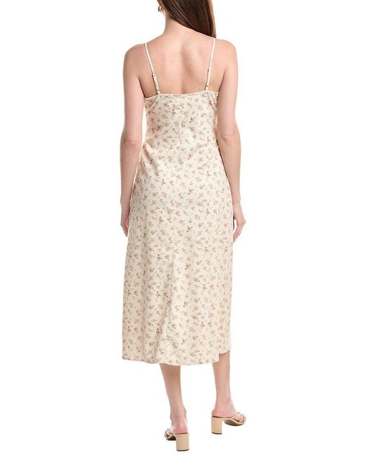 Saltwater Luxe Natural Tank Midi Dress