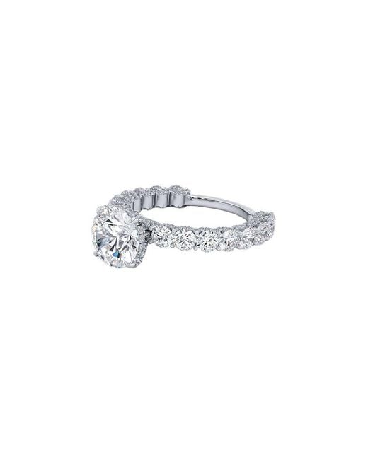 Lab Grown Diamonds White 14K 3.75 Ct. Tw. Lab-Grown Diamond Ring