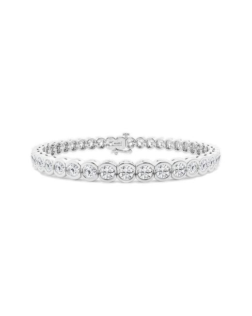 Lab Grown Diamonds White 14K 10.01 Ct. Tw. Lab Grown Diamond Bracelet