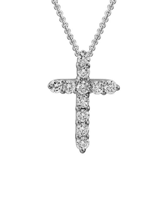 Diamond Select Cuts White 14K Diamond Necklace 0.26 Ct